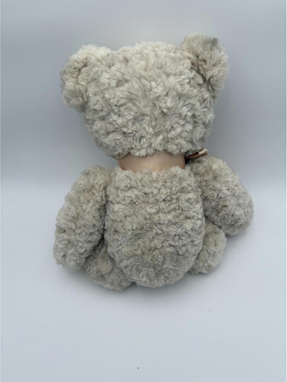 The Bearington Collection 16” 2008 NWT Toby Plush Bear with Satin Bow Teddy Bear - Picture 5 of 7